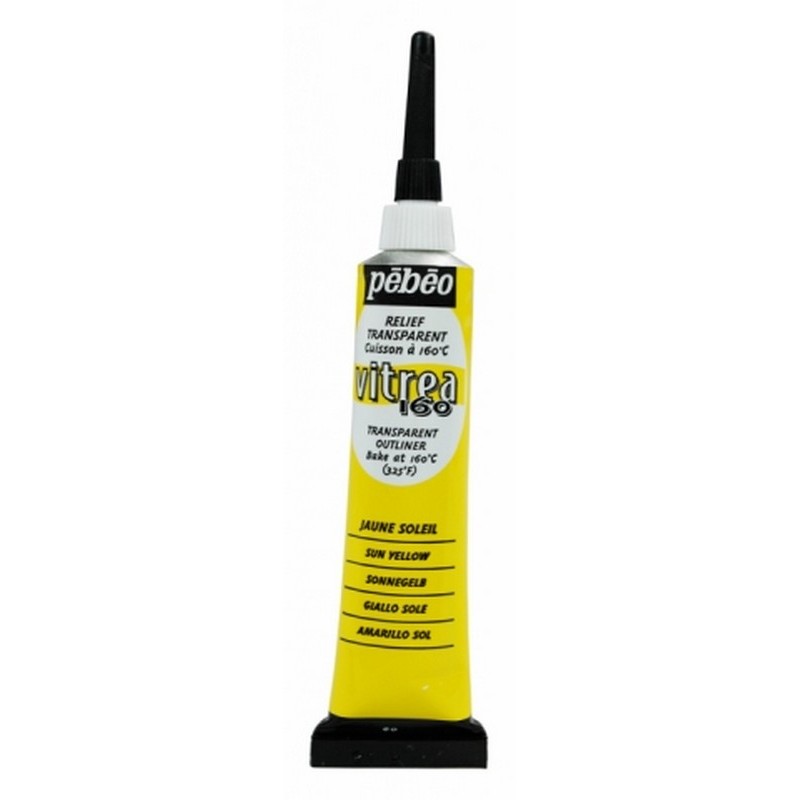 Contur decorativ Vitrea 160 Pebeo, 60 Sun Yellow