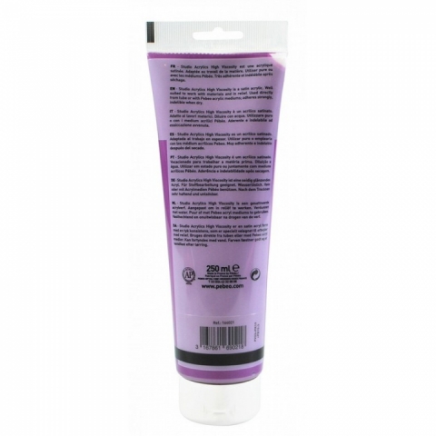Culori acrilice Studio High Viscosity, Pebeo, 250ml, Oriental Violet 21
