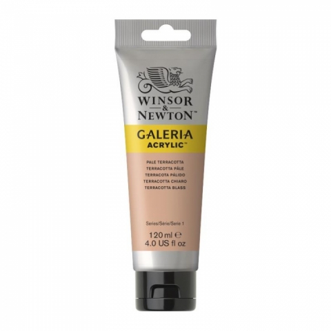Culori acrilice premium Winsor Newton, Galeria, 120M 437 Pale Terracotta