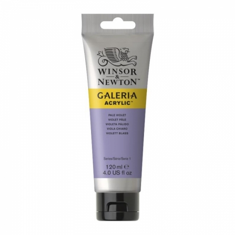 Culori acrilice premium Winsor Newton, Galeria, 120M 444 Pale Violet