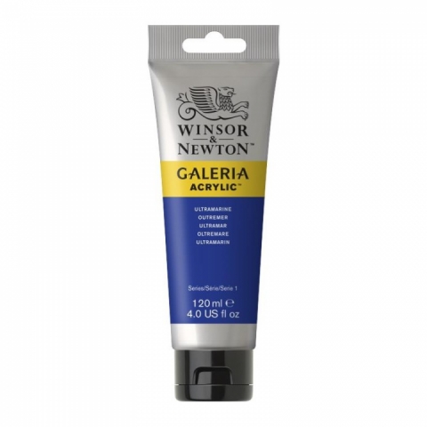 Culori acrilice premium Winsor Newton, Galeria, 120M 660 Ultramarine