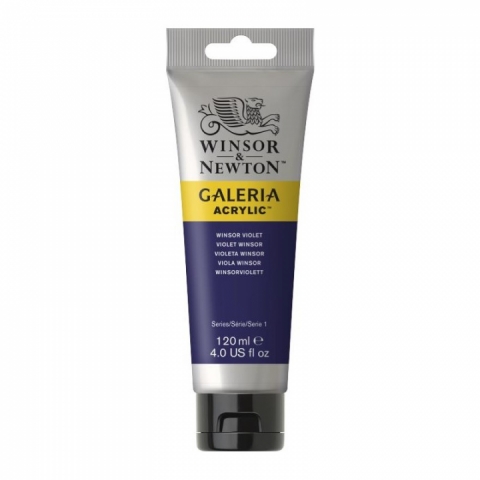 Culori acrilice premium Winsor Newton, Galeria, 120M 728 Winsor Violet
