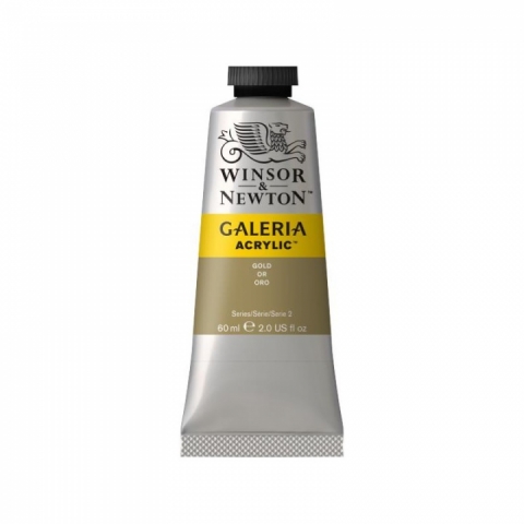 Culori acrilice premium Winsor Newton, Galeria, 60 ml, 283 Gold