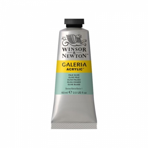 Culori acrilice premium Winsor Newton, Galeria, 60 ml, 435 Pale Olive
