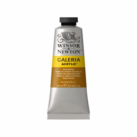 Culori acrilice premium Winsor Newton, Galeria, 60 ml, 552 Raw Sienna
