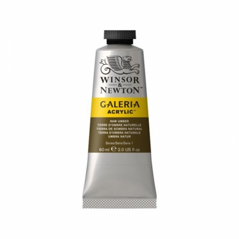 Culori acrilice premium Winsor Newton, Galeria, 60 ml, 554 Raw Umber