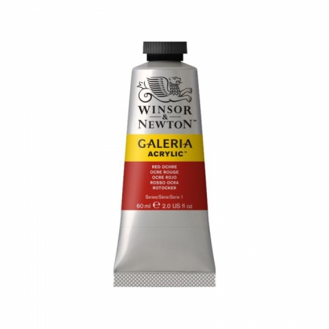 Culori acrilice premium Winsor Newton, Galeria, 60 ml, 564 Red Ochre