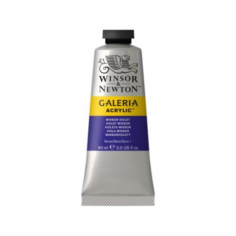 Culori acrilice premium Winsor Newton, Galeria, 60 ml, 728 Winsor Violet