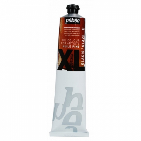 Culori de ulei fine XL Oil Studio Pebeo, 180ml, Glaze red earth