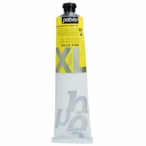 Culori de ulei fine XL Oil Studio Pebeo, 200ml, 01 Lemon cadmium yellow hue