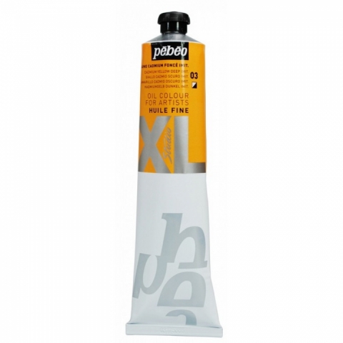 Culori de ulei fine XL Oil Studio Pebeo, 200ml, 03 Cadmium yellow deep hue