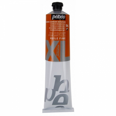 Culori de ulei fine XL Oil Studio Pebeo, 200ml, 04 Cadmium orange hue