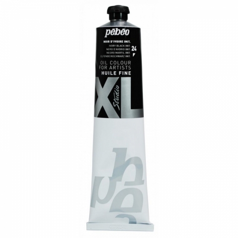 Culori de ulei fine XL Oil Studio Pebeo, 200ml, 24 Ivory black imit