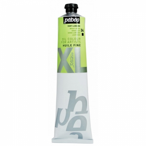 Culori de ulei fine XL Oil Studio Pebeo, 200ml, 34 Bright green