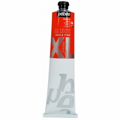 Culori de ulei fine XL Oil Studio Pebeo, 200ml, 36 Vivid red