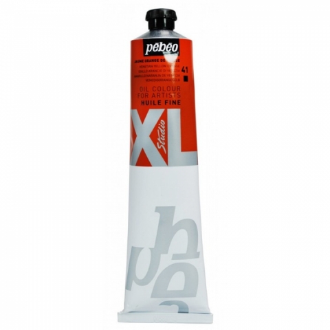 Culori de ulei fine XL Oil Studio Pebeo, 200ml, 41 Venetian yellow orange