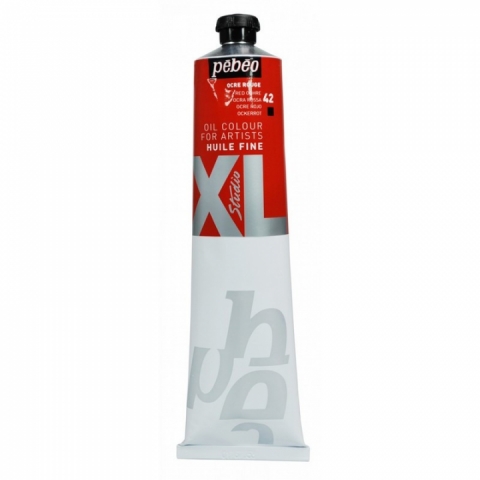 Culori de ulei fine XL Oil Studio Pebeo, 200ml, 42 Red ochre