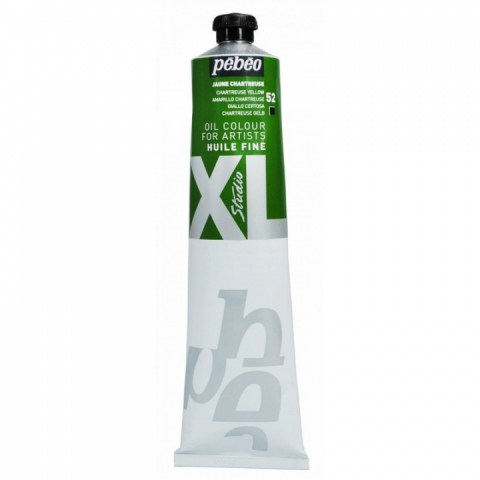 Culori de ulei fine XL Oil Studio Pebeo, 200ml, 52 Chartreuse yellow