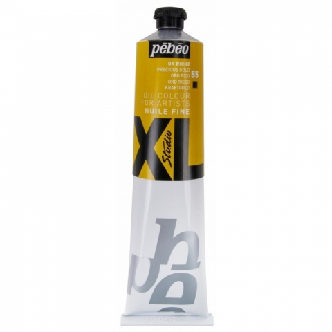 Culori de ulei fine XL Oil Studio Pebeo, 200ml, 55 Precious gold