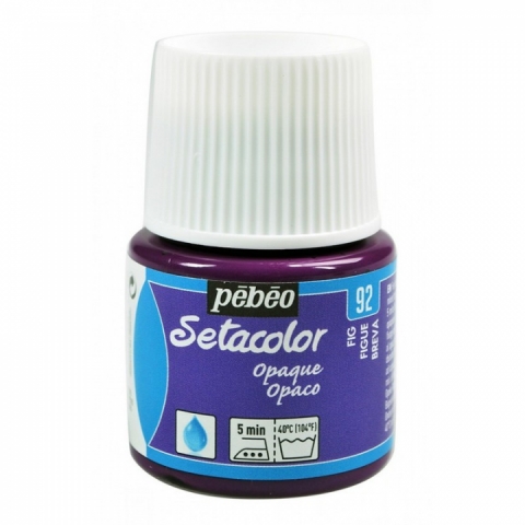 Culori pentru textile Setacolor Opaque Matt Pebeo, 45ml, Fig 92