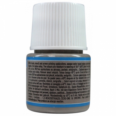 Culori pentru textile Setacolor Opaque Matt Pebeo, 45ml, Grey 91