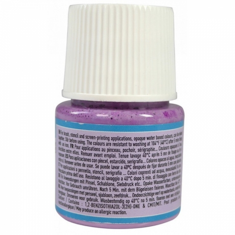 Culori pentru textile Setacolor Opaque Matt Pebeo, 45ml, Lilac 85