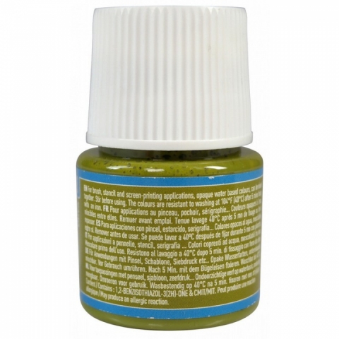 Culori pentru textile Setacolor Opaque Matt Pebeo, 45ml, Olive green 83