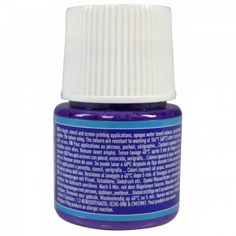 Culori pentru textile Setacolor Opaque Matt Pebeo, 45ml, Parma violet 29