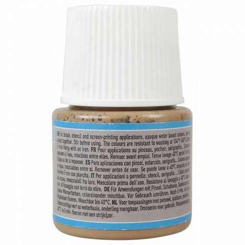 Culori pentru textile Setacolor Opaque Matt Pebeo, 45ml, Taupe 89