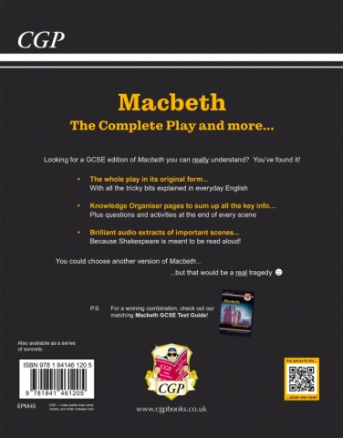 Gcse Macbeth The Complete Play