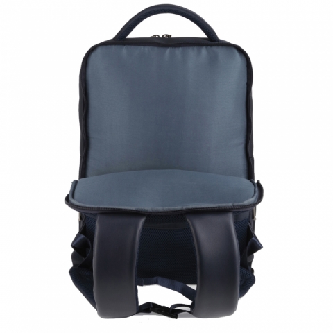 Geanta servieta/ de umar piele eco si nylon colectia Network, laptop 15,6 inch 412255