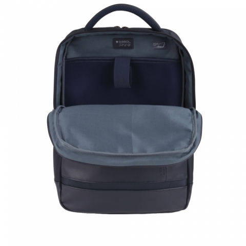 Geanta servieta/ de umar piele eco si nylon colectia Network, laptop 15,6 inch 412255