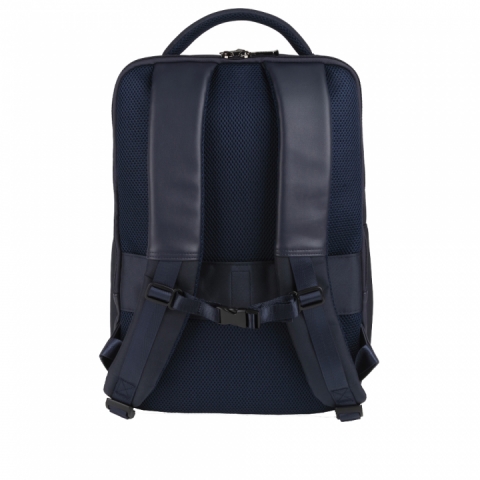 Geanta servieta/ de umar piele eco si nylon colectia Network, laptop 15,6 inch 412255