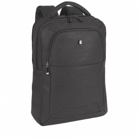 Ghiozdan laptop 15.6 inch piele eco colectia Decker 14 litri 412655