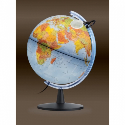 Glob geografic pamantesc iluminat Elite 40 cm in limba romana
