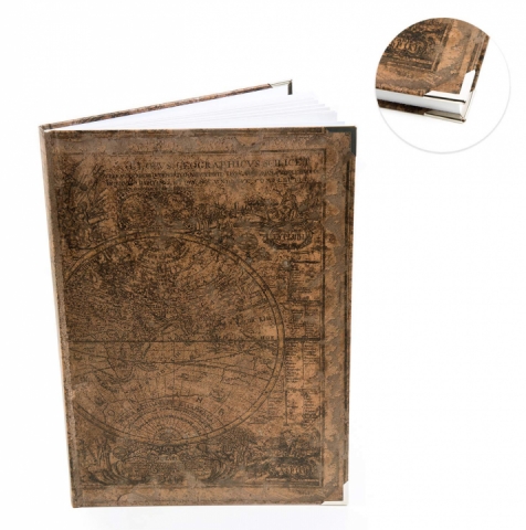 Jurnal cu coperta din piele A4