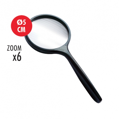 Lupa Arda art 630, cu diametrul de 50 mm, zoom X6