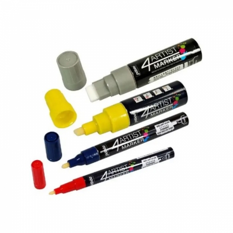 Marker Pebeo, 4Artist, 4mm, Red 07