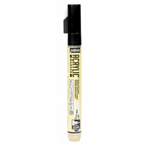 Marker Pebeo, Acrylic, 0.7mm, Beige 27