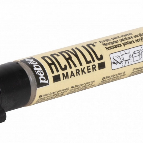 Marker Pebeo, Acrylic, 0.7mm, Beige 27