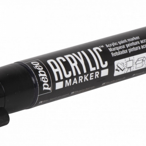 Marker Pebeo, Acrylic, 0.7mm, Black 36