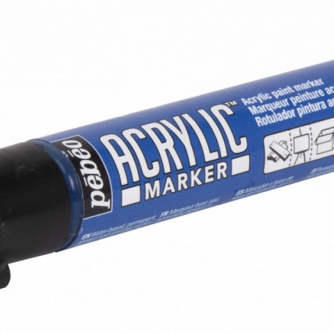 Marker Pebeo, Acrylic, 0.7mm, Cyan 17