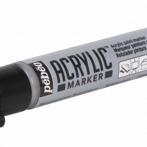 Marker Pebeo, Acrylic, 0.7mm, Grey 35