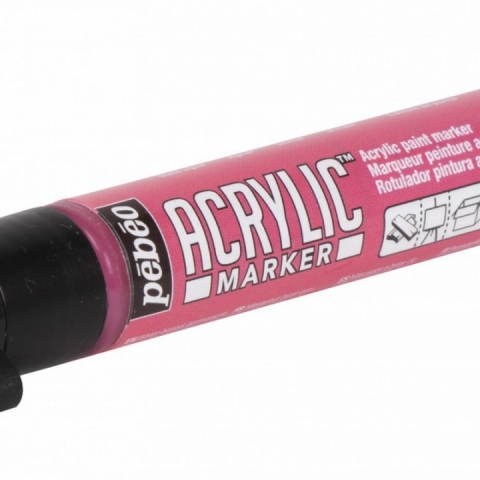 Marker Pebeo, Acrylic, 0.7mm, Pink 09