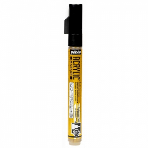 Marker Pebeo, Acrylic, 0.7mm, Precious gold 57