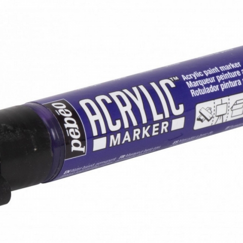 Marker Pebeo, Acrylic, 0.7mm, Violet 13