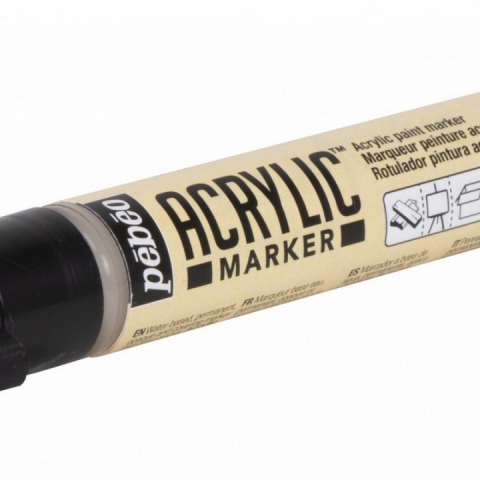 Marker Pebeo, Acrylic, 1.2mm, Beige 27