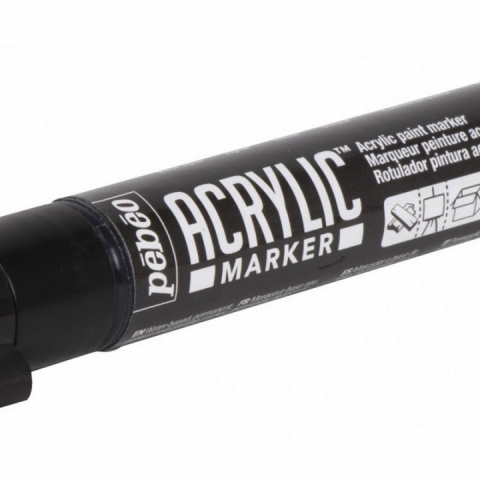 Marker Pebeo, Acrylic, 1.2mm, Black 36
