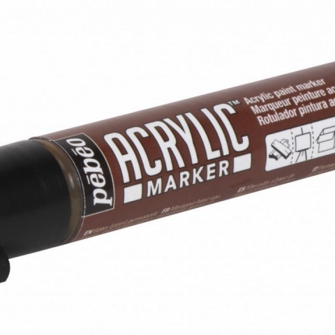 Marker Pebeo, Acrylic, 1.2mm, Burnt sienna 33