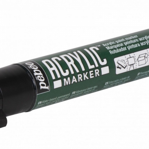 Marker Pebeo, Acrylic, 1.2mm, Dark green 21